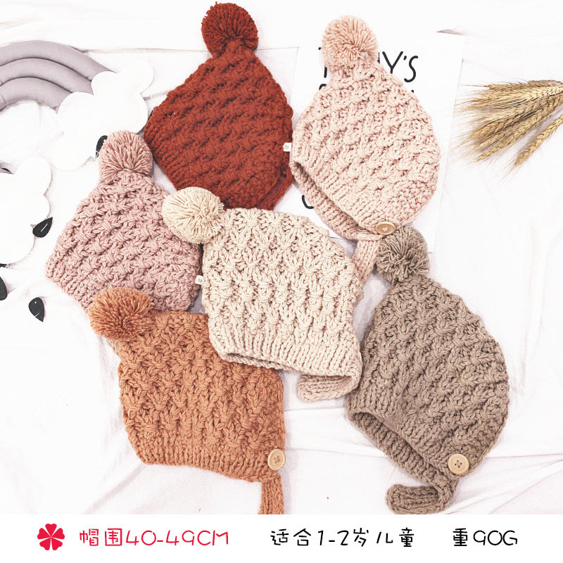 Korean-style Children's Knitted Hat