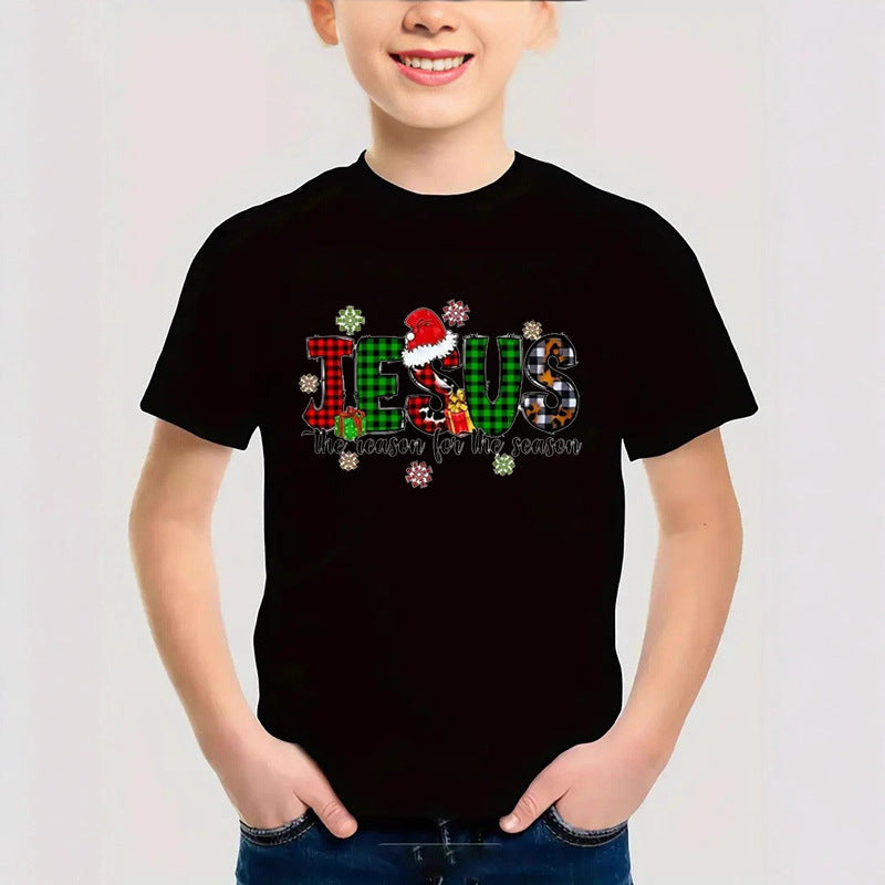 Christmas Kids Cotton T-Shirt