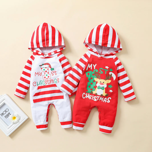 Baby Mopping Suit Clothes Long Sleeve Crawling Clothing Toddler Jumpsuit Suit Cotton Cleaning Outfit