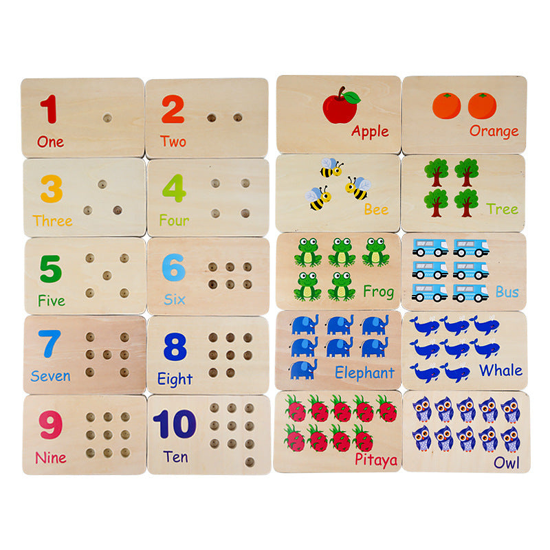 Montessori Sensory Math Learning Toy