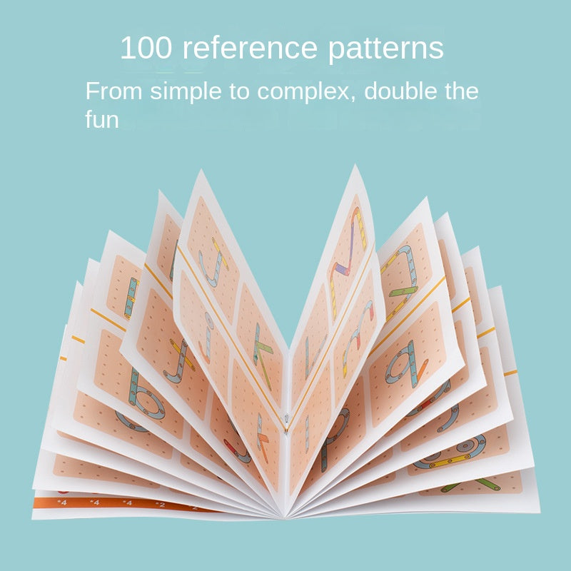 Creative and versatile puzzle board for children's early education and puzzle, Montessori wooden geometric shape teaching aids and toys