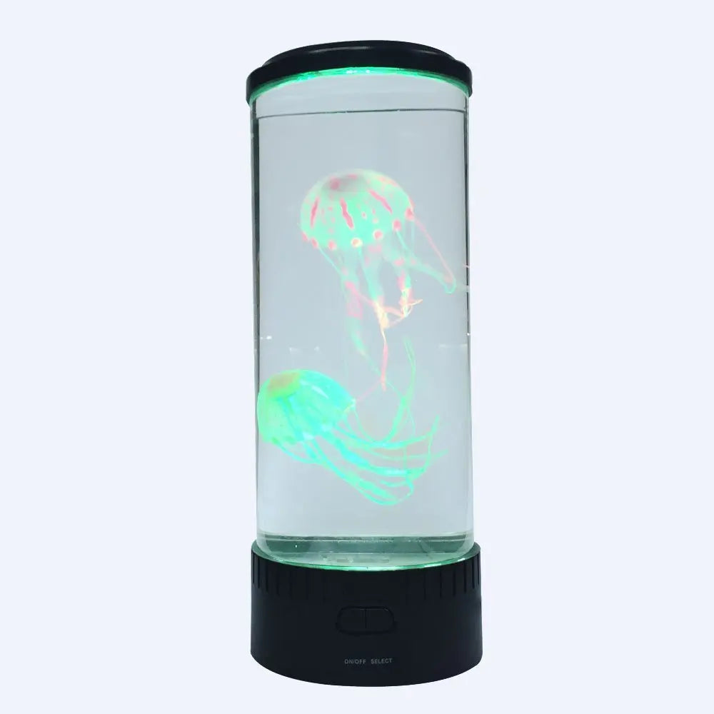 USB Power Jellyfish Mood Desk Bedside Lamp Fantasy Aquarium Hypnotic Color Changing Kids LED Night Light Home Decor