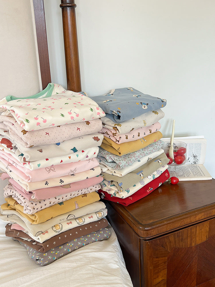 Aimo Beibei Children’s Autumn Pajamas Set